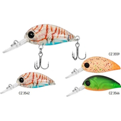 Carp Zoom UL Crank 4 cm 4,2 g plovoucí bielo-červená-modrá