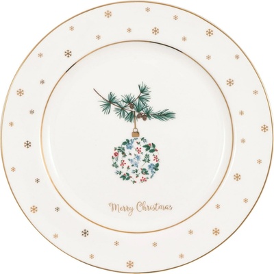 GREEN GATE Porcelánový tanier Joelle White Ø 20,5 cm