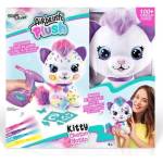 Canal Toys Творчески комплект, Canal Toys, Плюшена играчка за оцветяване, Kitty