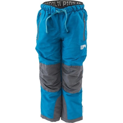 Pidilidi PD1121 04 kalhoty sportovní outdoorové podšité fleezovou podšívkou modrá