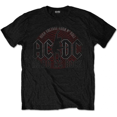 AC/DC tričko Hard As Rock čierne