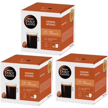 NESCAFÉ Grande Intenso 3 ОПАКОВКИ 3х16 капсули