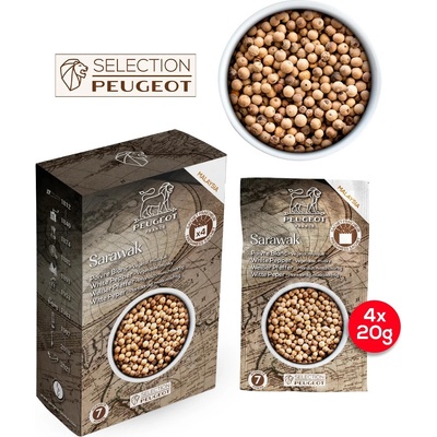 Peugeot Бял пипер SARAWAK, 4 х 20 гр. , Peugeot (PG42424)