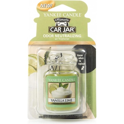 Yankee Candle Vanilla Lime gelová visačka