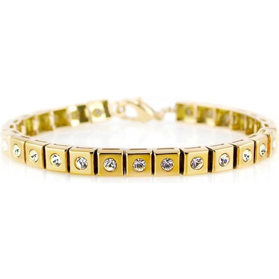 MPM ocelový z chirurgické oceli Bracelet 7958 Gold