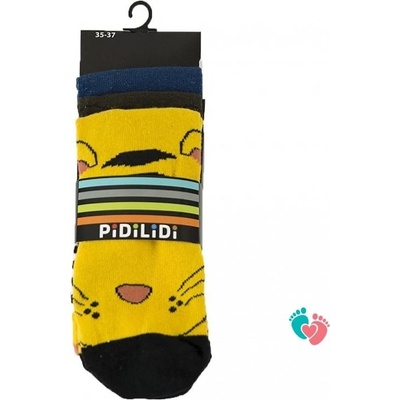 Pidilidi veselé ponožky FUNNY chlapecké 3pack PD0133 Kluk