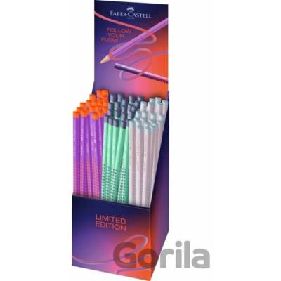 Faber-Castell xFlow Edition Grip s gumou stojanček 72 ks