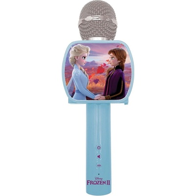 Lexibook Bezdrôtový karaoke mikrofón Disney Frozen so zabudovaným reproduktorom a meničom hlasu