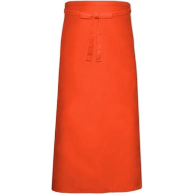 Link Kitchen Wear Bistro zástera X995 Orange Pantone 1655 100 x 100 cm