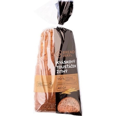 Breadway Kváskový Chléb žitný 400 g