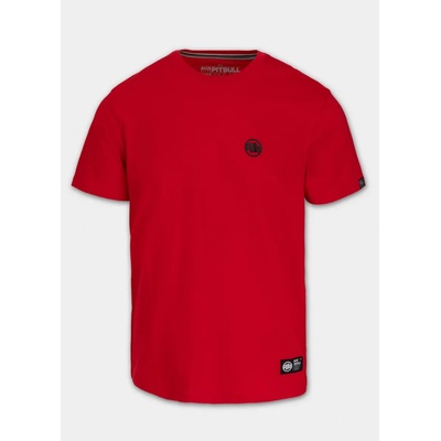 PitBull West Coast tričko pánske Small Logo 170 red červené