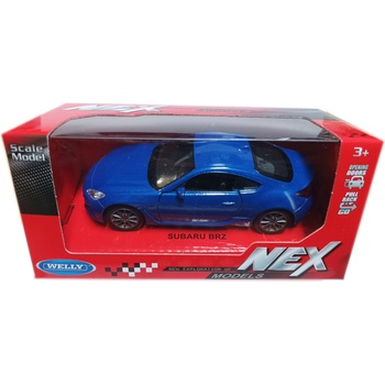 Welly Метална кола с отварящи се врати Subaru BRZ Welly