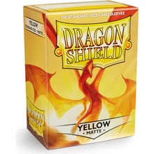 Dragon Shield Protector Matte Yellow obaly 100 ks