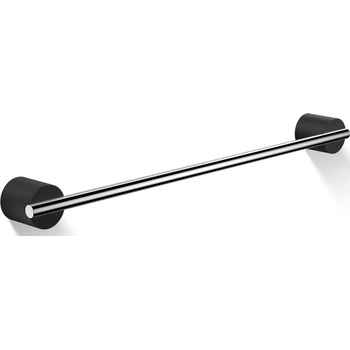 DECOR WALTHER Закачалка на релса за кърпи Stone 45 см черен хром (0975164)
