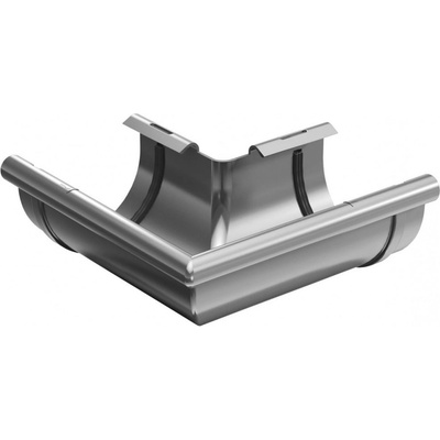 Gutta Aqua Plastový roh žlabu vnější 125 mm hnědá