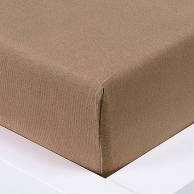 Xpose jersey prostěradlo Exclusive hnědé 120x200 – Zboží Dáma