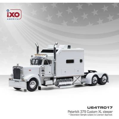 Peterbilt 379 2002 Bílá IXO 1:64