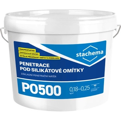 Stachema PO500 FIXASIL O Základný penetračný náter pod silikátové omietkoviny 10 kg