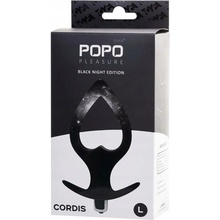 TOYFA POPO Pleasure Anal Plug Cordis L Vibro Black