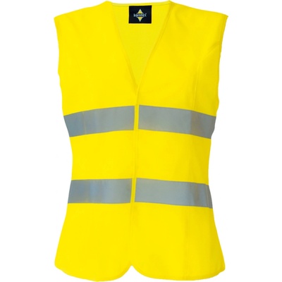 Korntex Frankfurt Dámska bezpečnostná vesta KX503 Signal Yellow