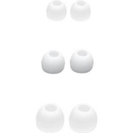 Samsung Силиконови тапи за слушалки Samsung Silicone Earbuds Tips, размер S, M и L, бели