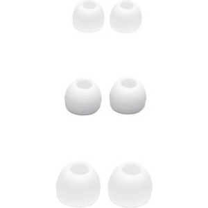 Samsung Силиконови тапи за слушалки Samsung Silicone Earbuds Tips, размер S, M и L, бели