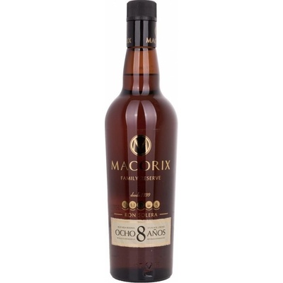 Rum Macorix 8y 37,5% 0,7 l (holá láhev)
