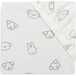 Jollein Детски чаршаф с ластик Jollein - Miffy & Friends, 40/50 x 80/90 cm, Jersey (560490) - baby