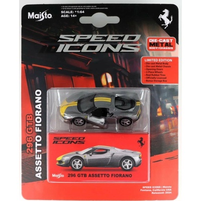 Ferrari 296 GTB Assetto Fiorano Maisto 1:64