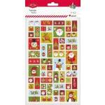 TITANUM Boze Christmas paper stickers 2 boards