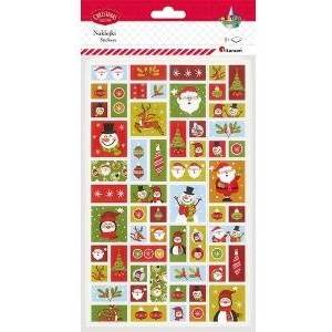 TITANUM Boze Christmas paper stickers 2 boards