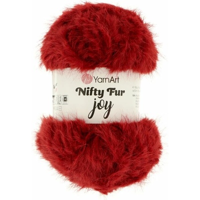 Yarnart Nifty Fur Joy 3310 červená