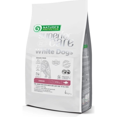 Natures Protection PRO Superior s bielou rybou Junior White 17 kg