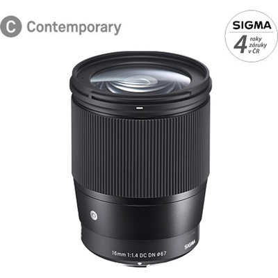 SIGMA 16mm f/1.4 DC DN Contemporary Canon M