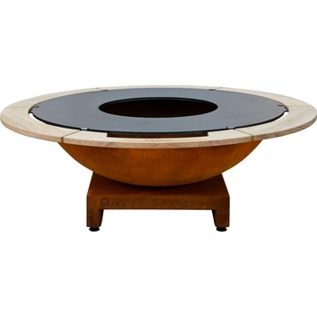 Quoco Piatto Basso Large Corten