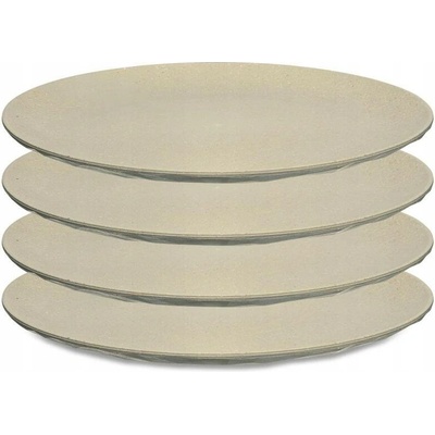 Koziol Jídelní talíře béžové 26 cm Club Organic