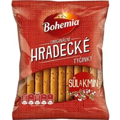 Bohemia Hradecké tyčinky rasca soľ 27 x 90 g