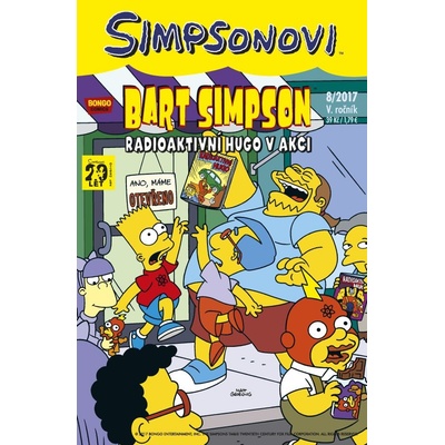 Bart Simpson 2017/08: Radioaktivní Hugo v akci