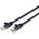 Manhattan Пач кабел Intellinet, UTP, Cat 5e, 1м, черен