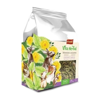 Vitapol Vita Herbal pro hlodavce a králíky, pampeliška 75 g