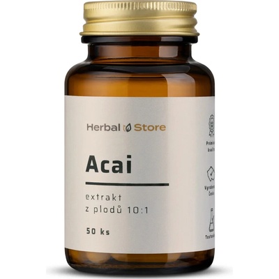 Acai Berry kapsle extrakt z plodů 10:1 50 kapslí