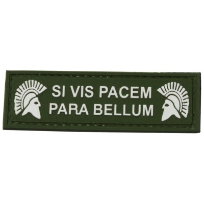 ARMED PATCHES PVC nášivka SI VIS PACEM PARA BELLUM, Spartan