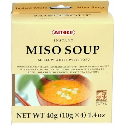 Mitoku Instantní Miso polévka s tofu 4 x 10g
