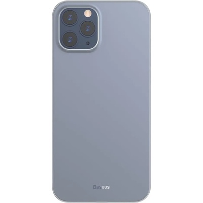 Baseus Тънък Матов Калъф за iPhone 12 Pro Max, Baseus Wing Case, Прозрачен (6953156228139)