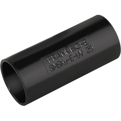 Spojka pro trubku FRÄNKISCHE SMSKU-E-UV 25mm černá 22551025