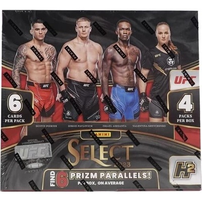 Upper Deck Panini Select UFC H2 Hobby Hybrid Box 2023