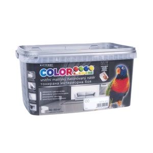 Kittfort Colorline® бяла интериорна боя за стени и тавани 4кг (д-483282)