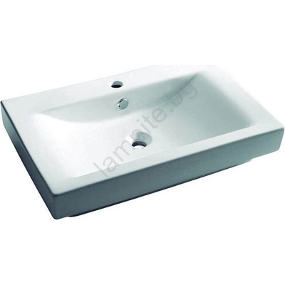 Bathco 0023 - Вграден умивалник MANCHESTER 70x45 см порцелан/бял (BO0002)