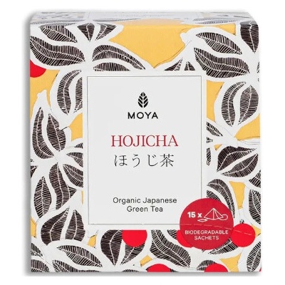 Moya Hojicha BIO porcovaný japonský pražený zelený čaj 22,5 g