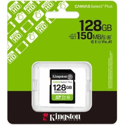 Kingston SDXC 128GB Canvas Select Plus SDS3/128GB